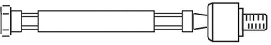 FRAP 2342 Осевой шарнир, рулевая тяга 