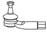FRAP 2402 Наконечник поперечной рулевой тяги 