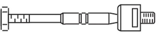 FRAP 2404 Осевой шарнир, рулевая тяга 