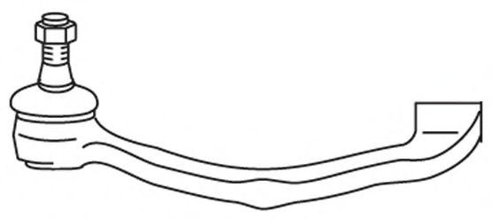 FRAP 2475 Наконечник поперечной рулевой тяги 