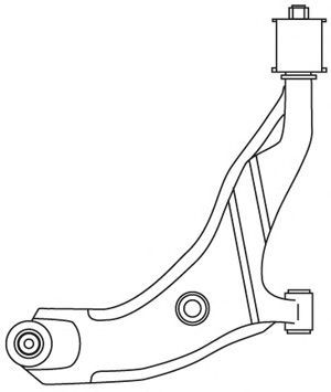 FRAP 2694 Рычаг независимой подвески колеса, подвеска колеса для HYUNDAI EXCEL (Хендай Эxcэл) FRAP 2694 Рычаг независимой подвески колеса, подвеска колеса для HYUNDAI EXCEL (Хендай Эxcэл)