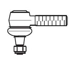 FRAP 2709 Наконечник поперечной рулевой тяги 