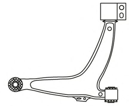 FRAP 2738 Рычаг независимой подвески колеса, подвеска колеса для OPEL (Опель)