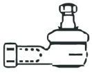 FRAP 682 Наконечник поперечной рулевой тяги 