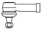FRAP 724 Наконечник поперечной рулевой тяги 