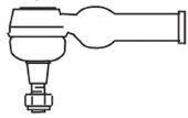 FRAP 740 Наконечник поперечной рулевой тяги 