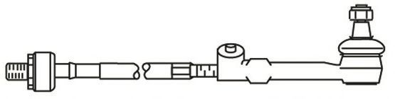 FRAP T/439 Поперечная рулевая тяга для RENAULT SAFRANE (Рено Сафранэ) FRAP T/439 Поперечная рулевая тяга для RENAULT SAFRANE (Рено Сафранэ)
