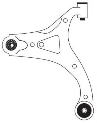FRAP 4505 Рычаг независимой подвески колеса, подвеска колеса для KIA (Киа) FRAP 4505 Рычаг независимой подвески колеса, подвеска колеса для KIA (Киа)