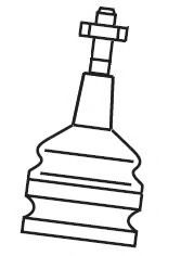 FRAP 4598 Несущий направляющий шарнир для AUDI (Ауди) FRAP 4598 Несущий направляющий шарнир для AUDI (Ауди)