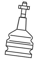 FRAP 4612 Несущий направляющий шарнир для AUDI A8 (Ауди А8) FRAP 4612 Несущий направляющий шарнир для AUDI A8 (Ауди А8)