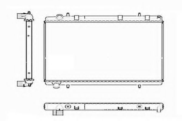 ORDONEZ 1020938815 Радиатор, охлаждение двигателя для CITROëN (Cитроëн) ORDONEZ 1020938815 Радиатор, охлаждение двигателя для CITROëN (Cитроëн)