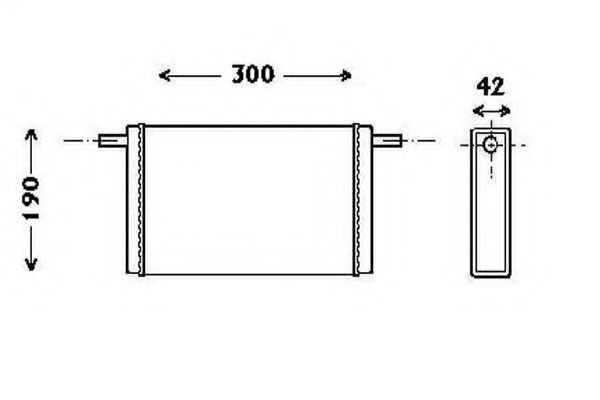 ORDONEZ 2061936 Теплообменник, отопление салона для VOLKSWAGEN LT 40-55 I (Фольксваген Лт 40-55 и) ORDONEZ 2061936 Теплообменник, отопление салона для VOLKSWAGEN LT 40-55 I (Фольксваген Лт 40-55 и)