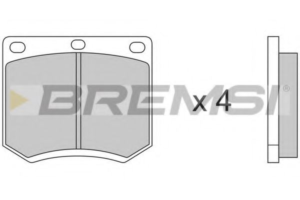 BREMSI BP2139 Тормозные колодки для FORD GRANADA (Форд Гранада) BREMSI BP2139 Тормозные колодки для FORD GRANADA (Форд Гранада)