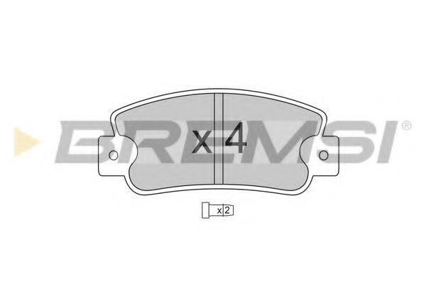 BREMSI BP2203 Тормозные колодки для RENAULT LE CAR (Рено Лэ cар) BREMSI BP2203 Тормозные колодки для RENAULT LE CAR (Рено Лэ cар)