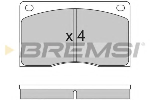 BREMSI BP2213 Тормозные колодки для DAIMLER (Даймлер) BREMSI BP2213 Тормозные колодки для DAIMLER (Даймлер)