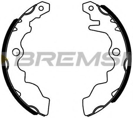 BREMSI GF0518 Тормозные колодоки для TATA INDICA (Тата Индиcа) BREMSI GF0518 Тормозные колодоки для TATA INDICA (Тата Индиcа)