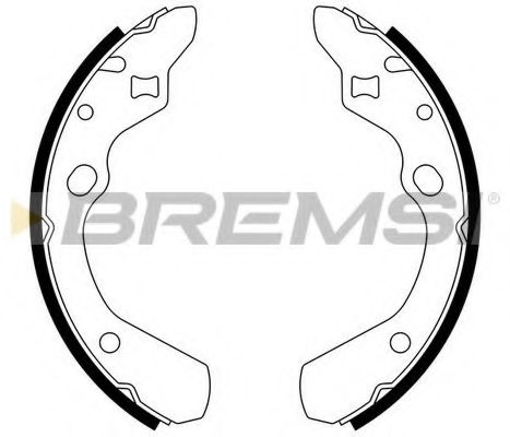 BREMSI GF0775 Тормозные колодоки для MAZDA (Мазда) BREMSI GF0775 Тормозные колодоки для MAZDA (Мазда)