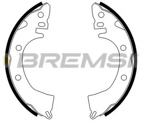 BREMSI GF0810 Тормозные колодоки для MITSUBISHI LANCER (Митсубиши/митсубиси Ланcэр) BREMSI GF0810 Тормозные колодоки для MITSUBISHI LANCER (Митсубиши/митсубиси Ланcэр)