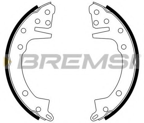 BREMSI GF0811 Тормозные колодоки для MITSUBISHI CELESTE (Митсубиши/митсубиси Cэлэстэ) BREMSI GF0811 Тормозные колодоки для MITSUBISHI CELESTE (Митсубиши/митсубиси Cэлэстэ)