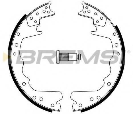 BREMSI GF4358 Тормозные колодоки для FORD USA E (Форд сша Э) BREMSI GF4358 Тормозные колодоки для FORD USA E (Форд сша Э)