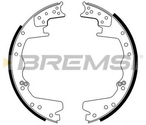 BREMSI GF4583 Тормозные колодоки для FORD-USA (Форд-уса) BREMSI GF4583 Тормозные колодоки для FORD-USA (Форд-уса)