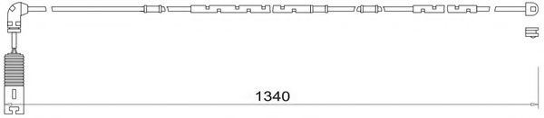 BREMSI WI0582 Сигнализатор, износ тормозных колодок для BMW (Бмв) BREMSI WI0582 Сигнализатор, износ тормозных колодок для BMW (Бмв)