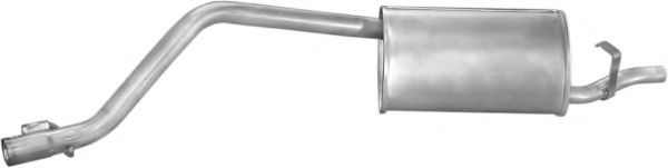 POLMOSTROW 07.61 Глушитель выхлопных газов конечный для FIAT PANDA (Фиат Панда) POLMOSTROW 07.61 Глушитель выхлопных газов конечный для FIAT PANDA (Фиат Панда)
