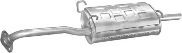 POLMOSTROW 10.05 Глушитель выхлопных газов конечный для HYUNDAI EXCEL (Хендай Эxcэл) POLMOSTROW 10.05 Глушитель выхлопных газов конечный для HYUNDAI EXCEL (Хендай Эxcэл)