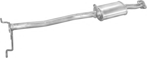POLMOSTROW 12.45 Средний глушитель выхлопных газов для MAZDA 323 III (Мазда 323 3) POLMOSTROW 12.45 Средний глушитель выхлопных газов для MAZDA 323 III (Мазда 323 3)