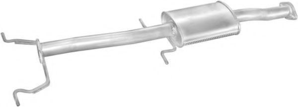 POLMOSTROW 12.98 Средний глушитель выхлопных газов для MAZDA 626 III (Мазда 626 3) POLMOSTROW 12.98 Средний глушитель выхлопных газов для MAZDA 626 III (Мазда 626 3)
