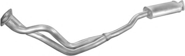 POLMOSTROW 17.215 Предглушитель выхлопных газов для OPEL OMEGA A (Опель Омэга а) POLMOSTROW 17.215 Предглушитель выхлопных газов для OPEL OMEGA A (Опель Омэга а)