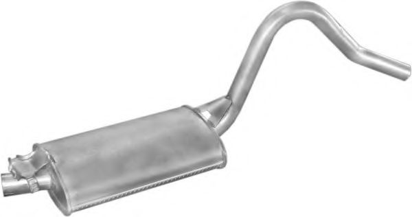 POLMOSTROW 17.33 Средний глушитель выхлопных газов для OPEL (Опель) POLMOSTROW 17.33 Средний глушитель выхлопных газов для OPEL (Опель)