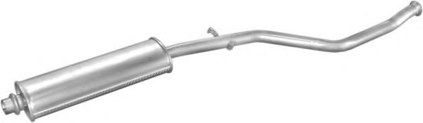 POLMOSTROW 19.195 Средний глушитель выхлопных газов для PEUGEOT 206 (Пежо 206) POLMOSTROW 19.195 Средний глушитель выхлопных газов для PEUGEOT 206 (Пежо 206)