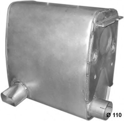 POLMOSTROW 68.38 Глушитель выхлопных газов конечный для MAN TGA (Ман Тга) POLMOSTROW 68.38 Глушитель выхлопных газов конечный для MAN TGA (Ман Тга)