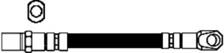 BSF 18548 Тормозной шланг для FIAT STRADA (Фиат Страда) BSF 18548 Тормозной шланг для FIAT STRADA (Фиат Страда)