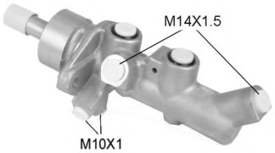 BSF 05496 Главный тормозной цилиндр для TOYOTA (Тойота/тоета) BSF 05496 Главный тормозной цилиндр для TOYOTA (Тойота/тоета)