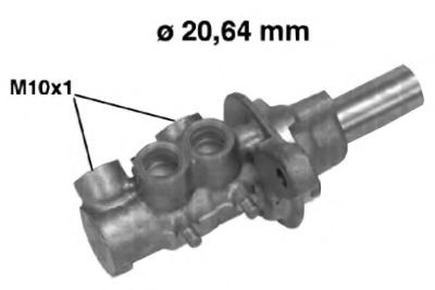 BSF 05517 Главный тормозной цилиндр 