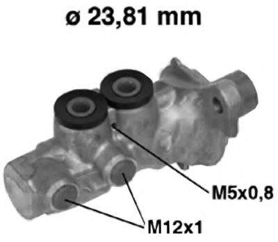 BSF 05519 Главный тормозной цилиндр для CITROËN C4 CACTUS (CитроËн С4 кактус) BSF 05519 Главный тормозной цилиндр для CITROËN C4 CACTUS (CитроËн С4 кактус)