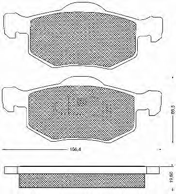 BSF 10702 Тормозные колодки для FORD USA ESCAPE (Форд сша Эскейп) BSF 10702 Тормозные колодки для FORD USA ESCAPE (Форд сша Эскейп)