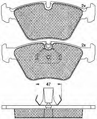 BSF 10791 Тормозные колодки для BMW (Бмв) BSF 10791 Тормозные колодки для BMW (Бмв)