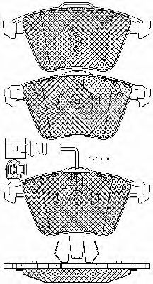 BSF 10988 Тормозные колодки для AUDI TT (Ауди Тт) BSF 10988 Тормозные колодки для AUDI TT (Ауди Тт)