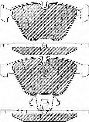 BSF 20021 Тормозные колодки для BMW (Бмв) BSF 20021 Тормозные колодки для BMW (Бмв)