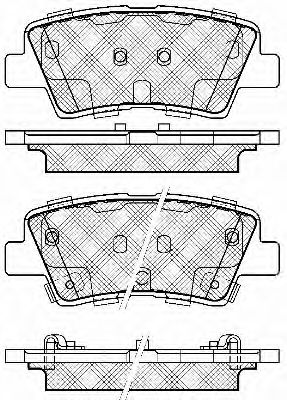 BSF 20048 Тормозные колодки для HYUNDAI GRANDEUR (Хендай Грандэур) BSF 20048 Тормозные колодки для HYUNDAI GRANDEUR (Хендай Грандэур)