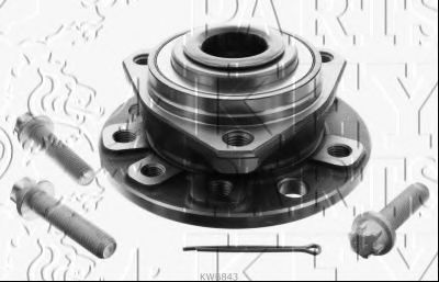 KEY PARTS KWB843 Комплект подшипника ступицы колеса для CHRYSLER (Крайслер) KEY PARTS KWB843 Комплект подшипника ступицы колеса для CHRYSLER (Крайслер)