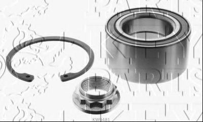 KEY PARTS KWB481 Комплект подшипника ступицы колеса для BMW (Бмв) KEY PARTS KWB481 Комплект подшипника ступицы колеса для BMW (Бмв)