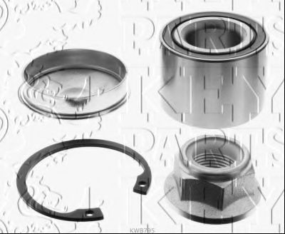 KEY PARTS KWB795 Комплект подшипника ступицы колеса для RENAULT (Рено) KEY PARTS KWB795 Комплект подшипника ступицы колеса для RENAULT (Рено)