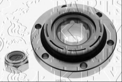 KEY PARTS KWB071 Комплект подшипника ступицы колеса для RENAULT (Рено) KEY PARTS KWB071 Комплект подшипника ступицы колеса для RENAULT (Рено)