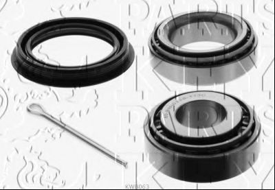 KEY PARTS KWB063 Комплект подшипника ступицы колеса для AUDI (Ауди) KEY PARTS KWB063 Комплект подшипника ступицы колеса для AUDI (Ауди)