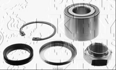 KEY PARTS KWB080 Комплект подшипника ступицы колеса для PEUGEOT (Пежо) KEY PARTS KWB080 Комплект подшипника ступицы колеса для PEUGEOT (Пежо)
