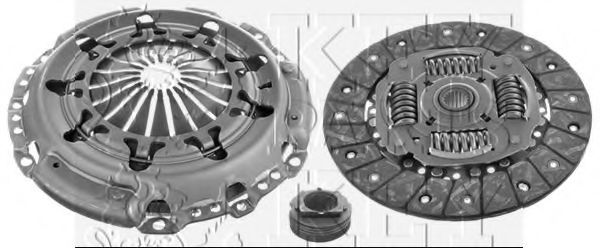 KEY PARTS KC7625 Комплект сцепления для PEUGEOT 407 (Пежо 407) KEY PARTS KC7625 Комплект сцепления для PEUGEOT 407 (Пежо 407)